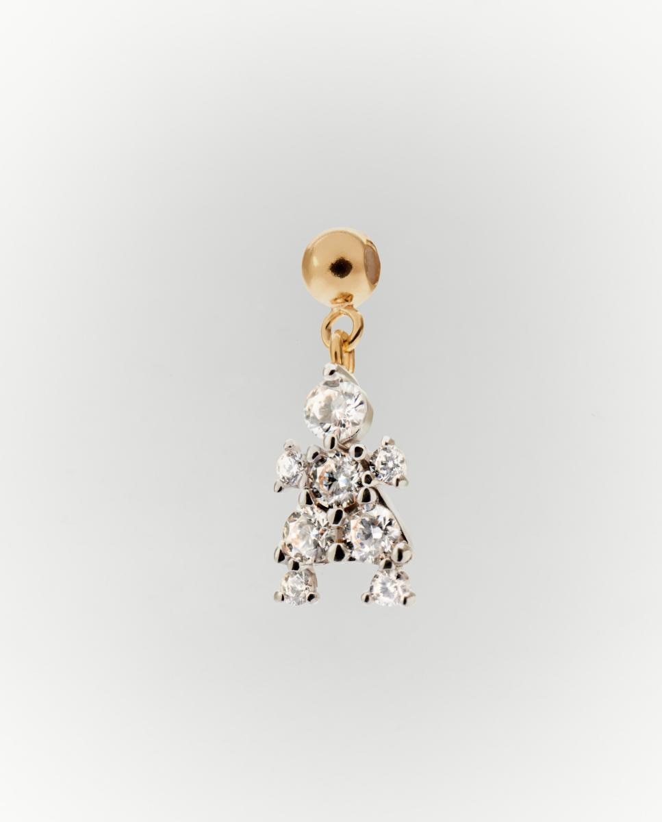 Imagen 1 de Charm Niño de plata Dorado