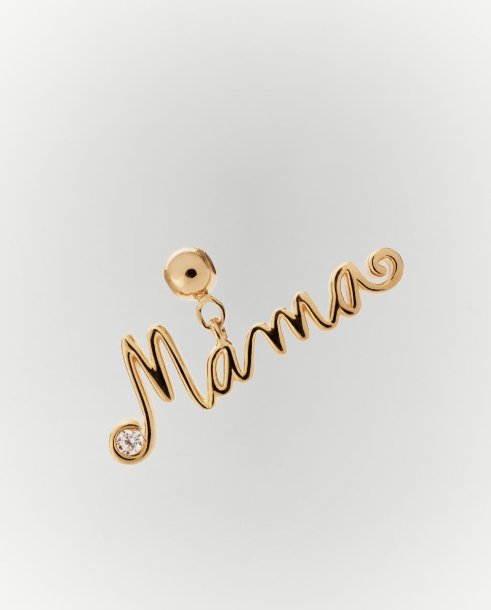 Imagen 1 de Charm Mama de plata Dorado