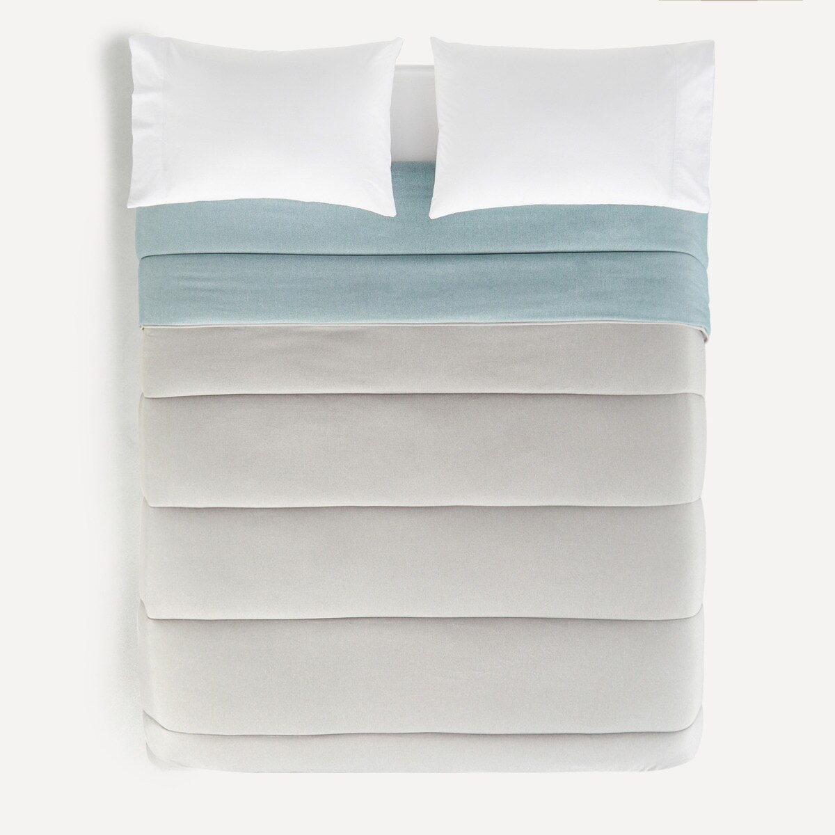 Relleno nórdico reversible 300 gr/m2 fibra bicolor Vigoré El Corte Inglés - Beige Cama 90 cm Beige-4