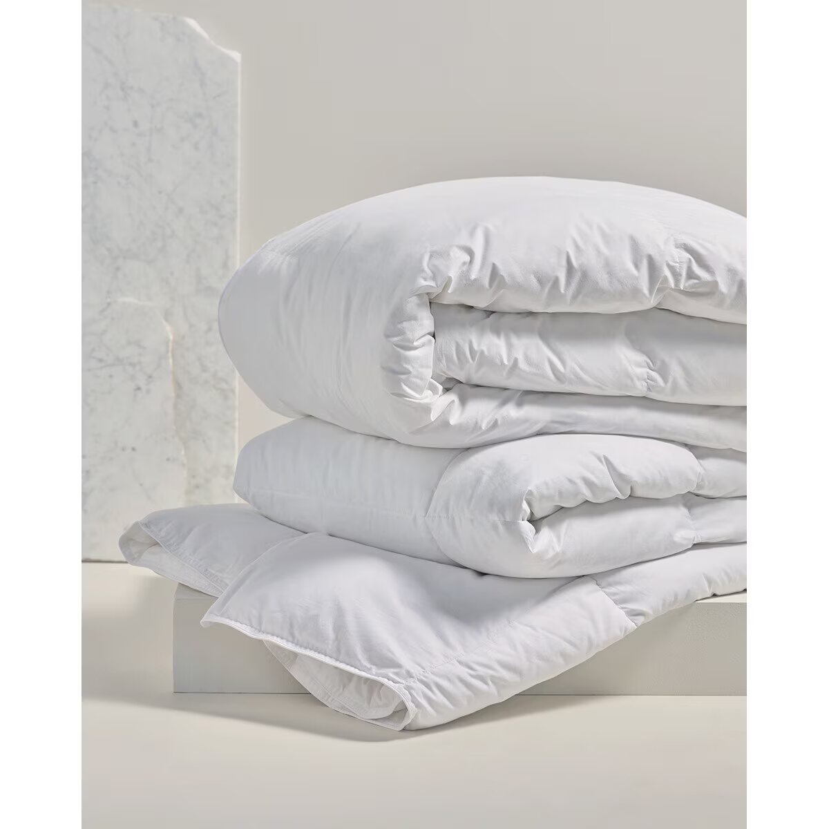 Relleno nórdico de plumón de pato Superior Basics El Corte Inglés - Blanco Cama 90 cm Blanco-3