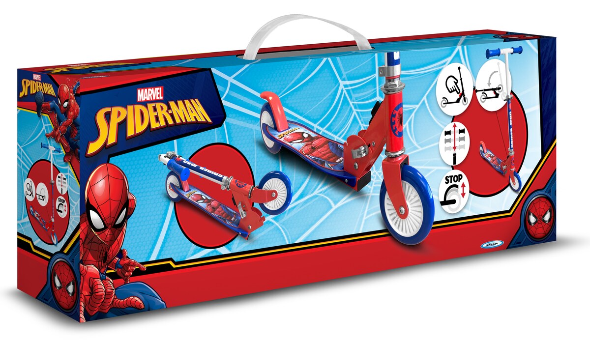 Patinete plegable Spiderman Marvel 2
