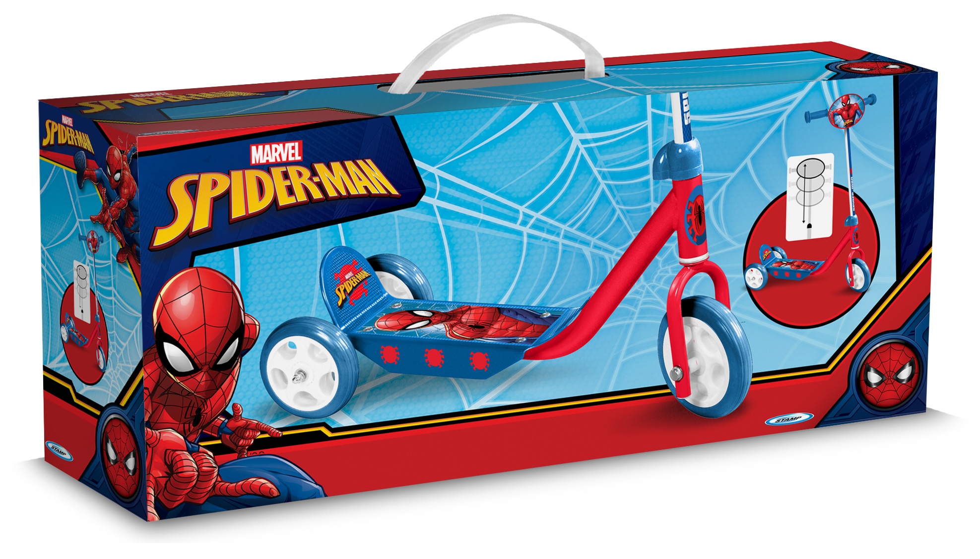 Patinete 3 ruedas Spiderman Marvel 2