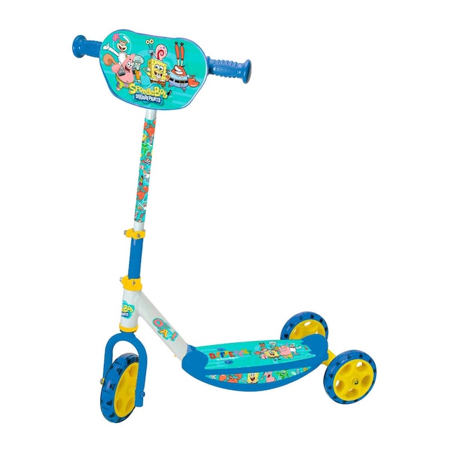 Patinete 3 ruedas Bob Esponja