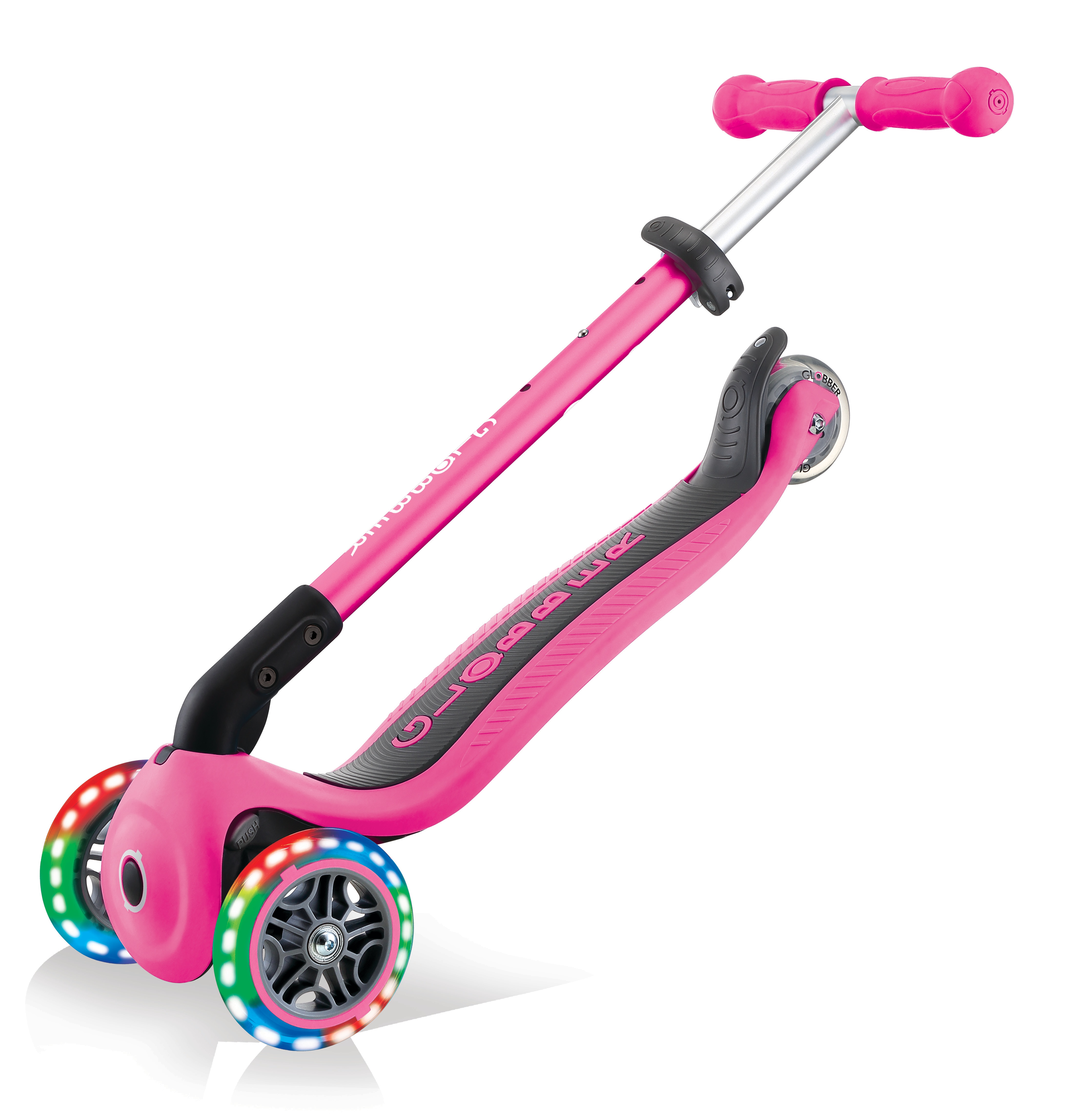 Patinete Primo Lights Deep rosa Globber 6