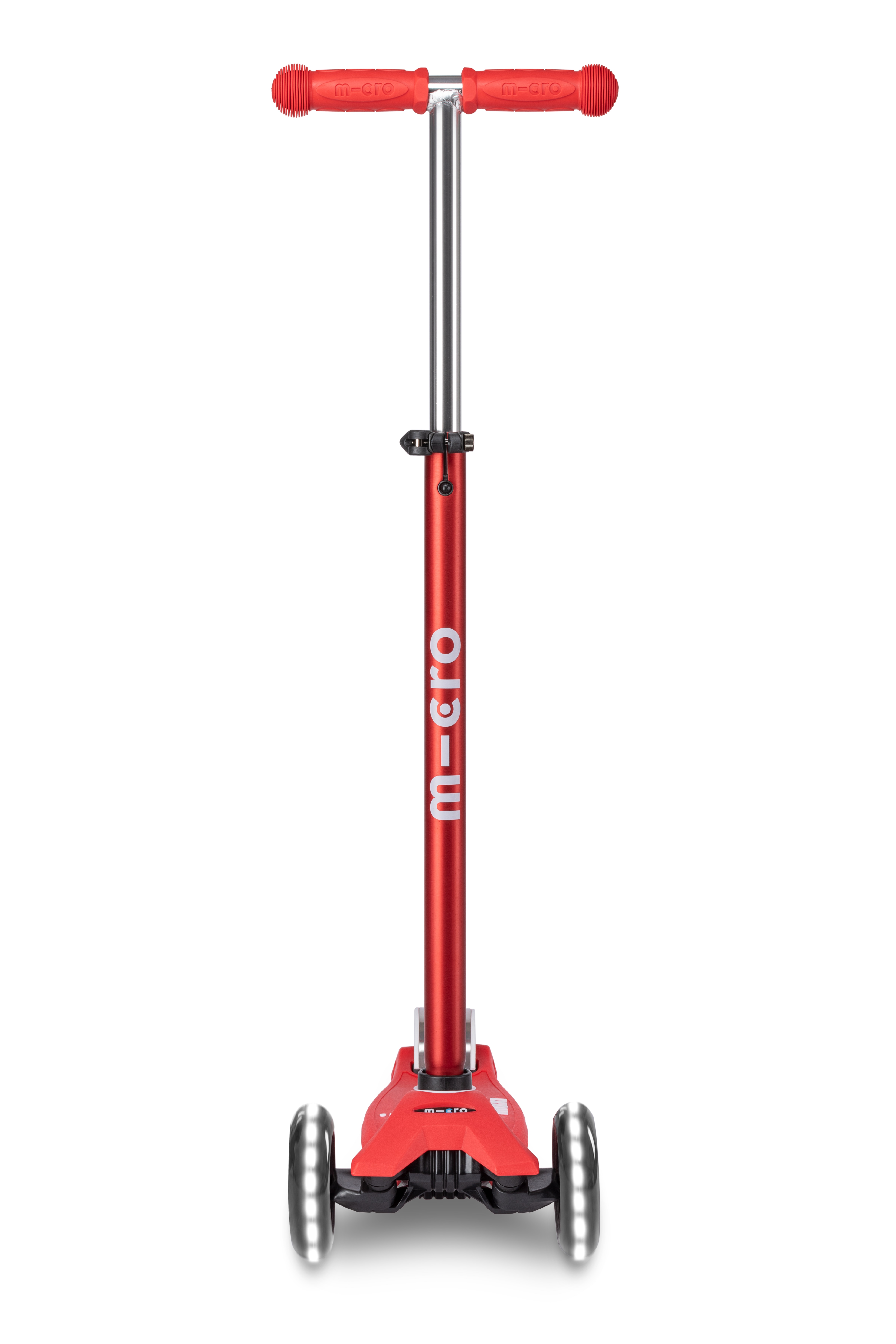 Patinete Maxi Micro Deluxe LED Rojo 2