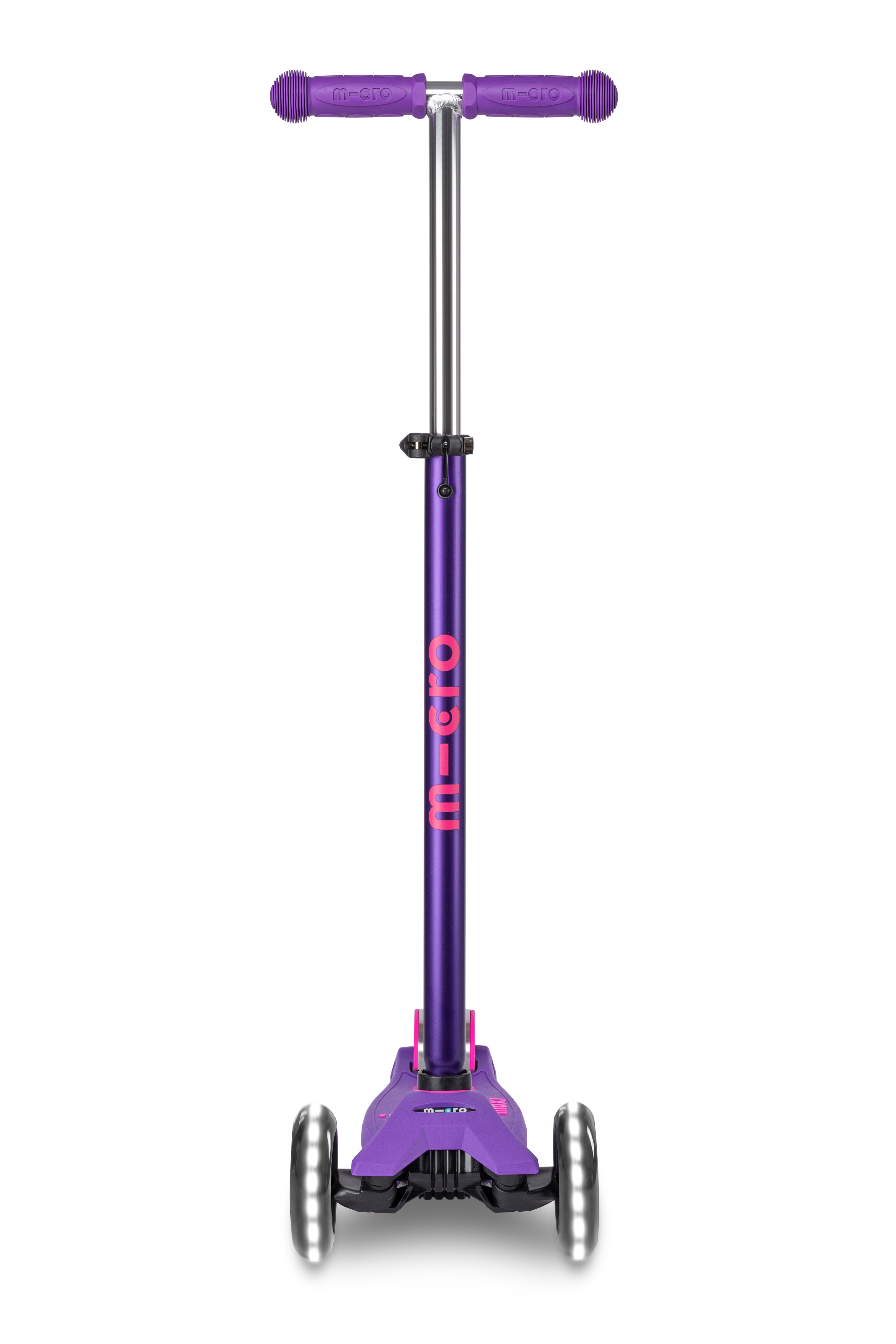 Patinete Maxi Micro Deluxe LED Púrpura 2