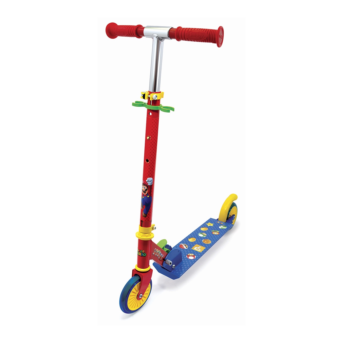 Patinete plegable Super Mario Smoby 1