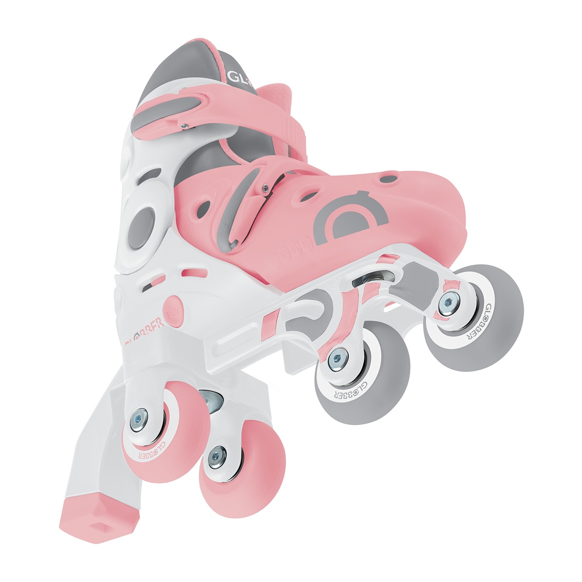 Globber – Patines Línea Evolutivos 30-33 Rosa pastel Globber.