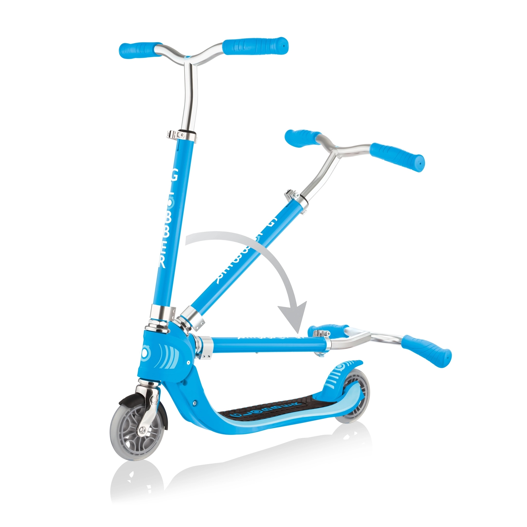 Patinete Flow Plegable 125 Azul cielo Globber 6