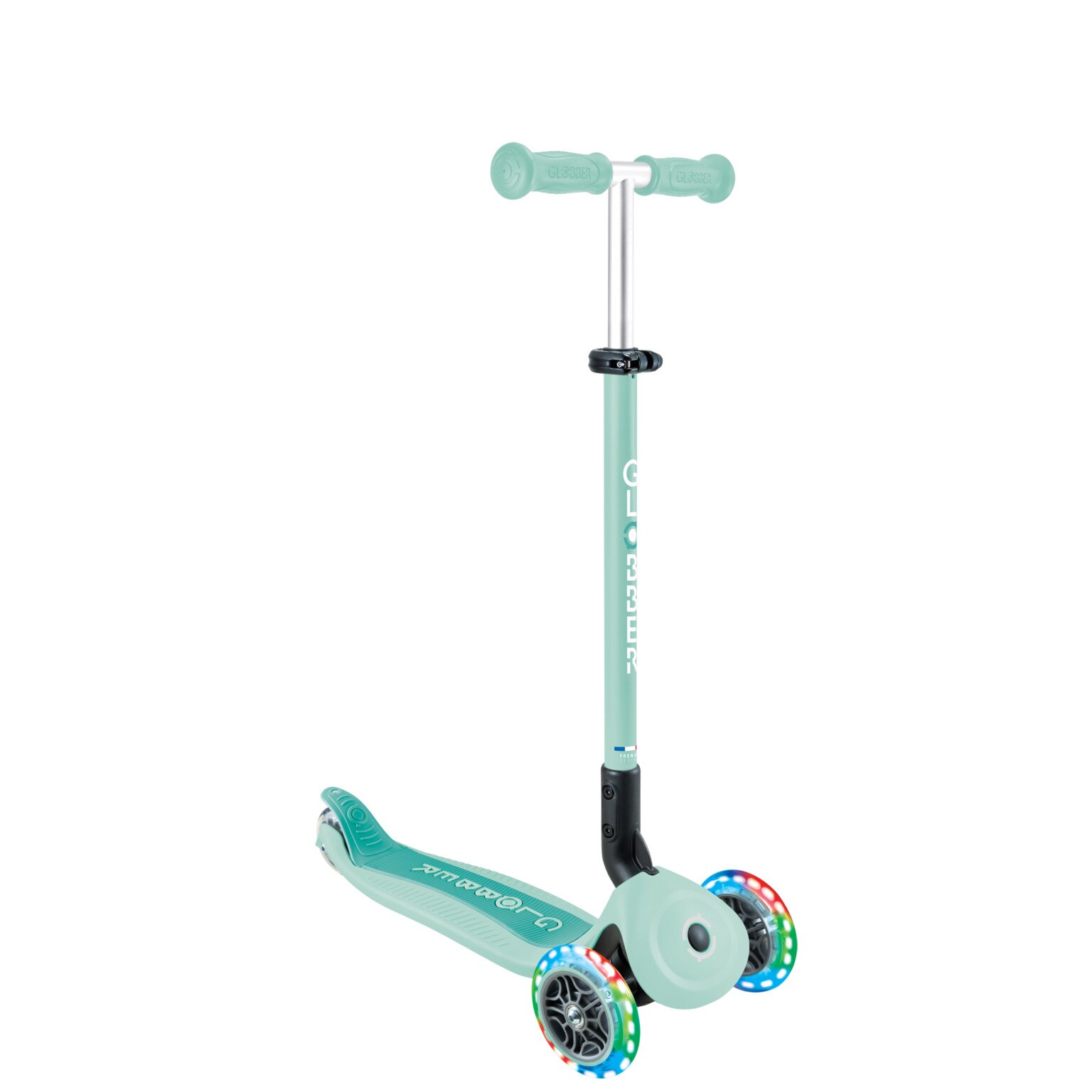 Patinete Go Up Active luces Menta Globber 3
