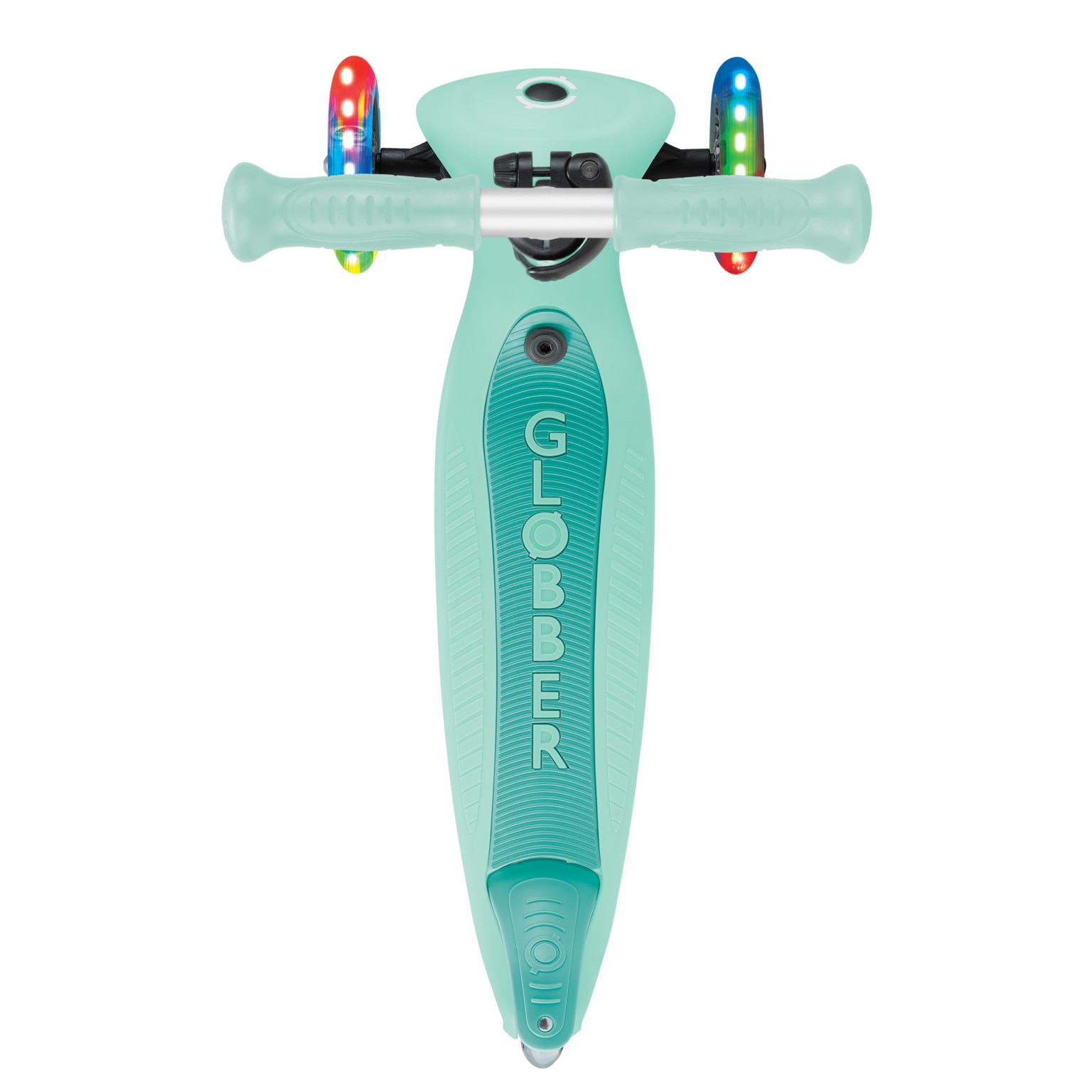 Patinete Go Up Active luces Menta Globber 6