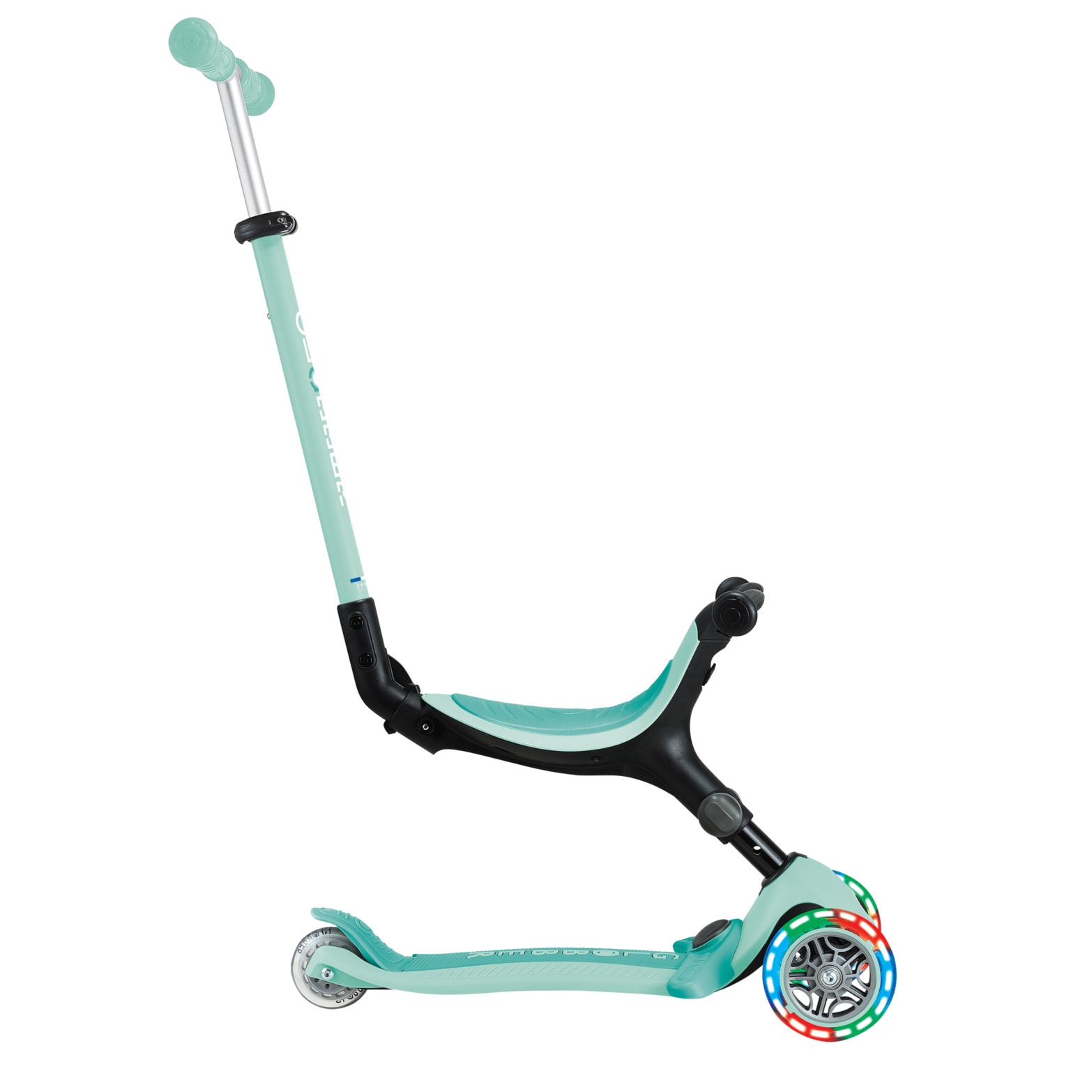 Patinete Go Up Active luces Menta Globber 8