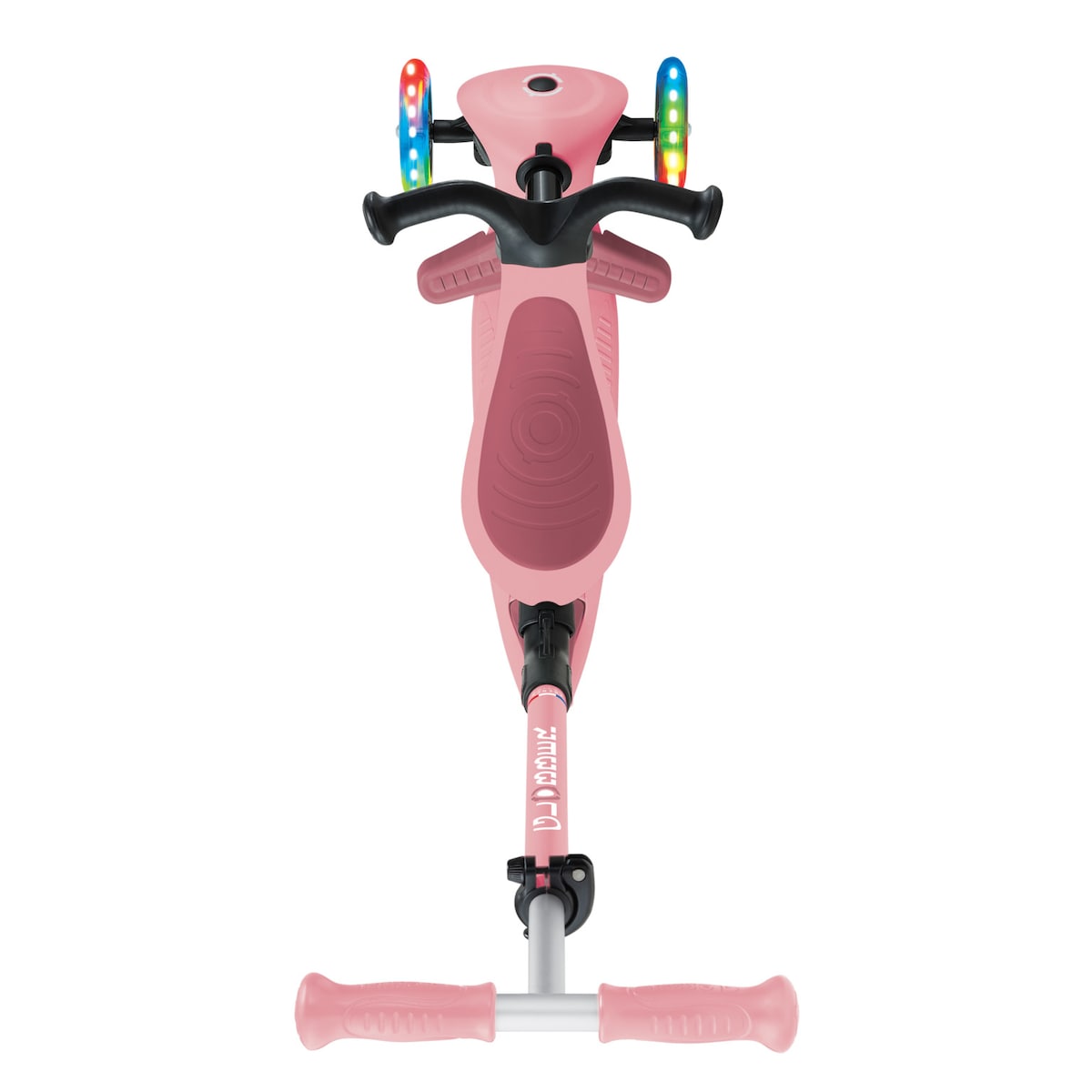 Patinete Go Up Active luces Rosa Pastel Globber 9