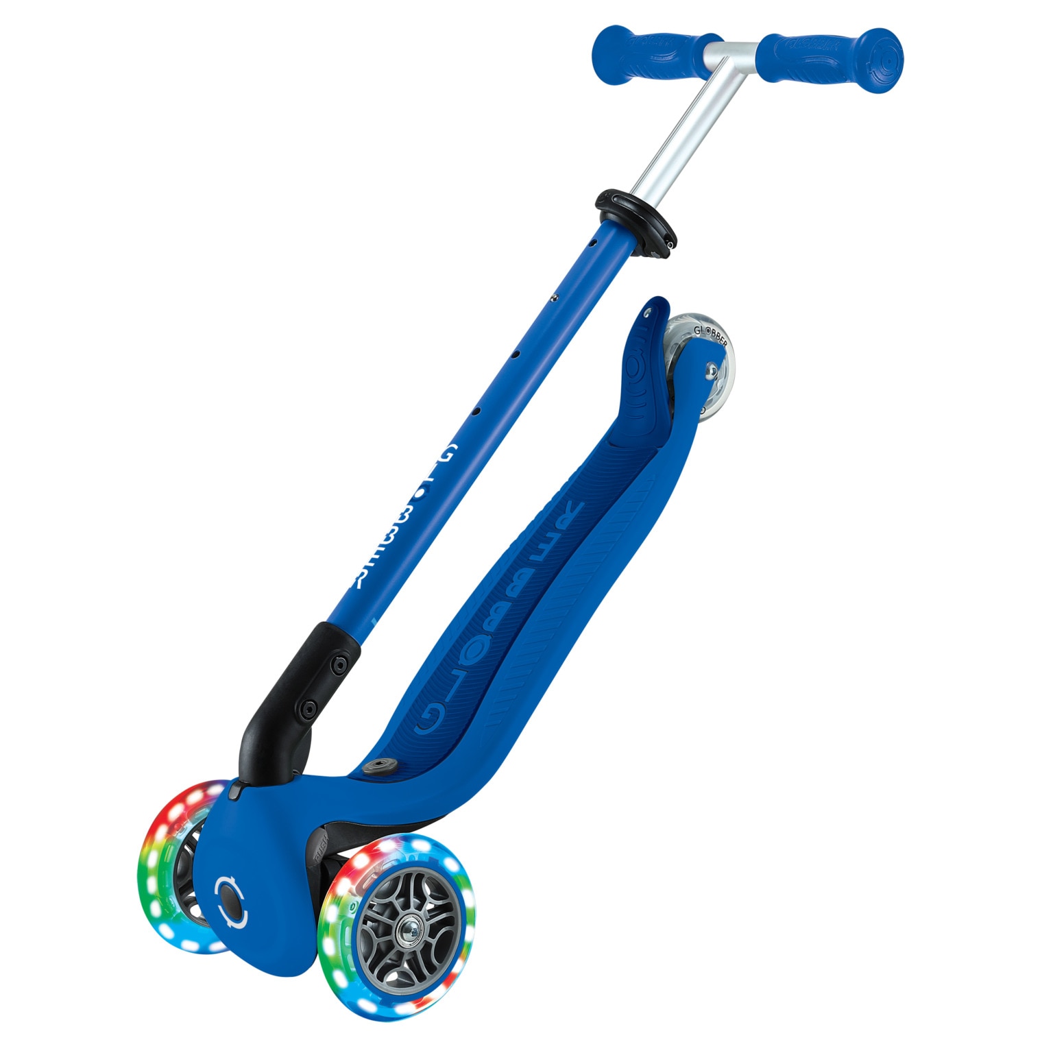 Patinete Go Up Active luces Azul Globber 5