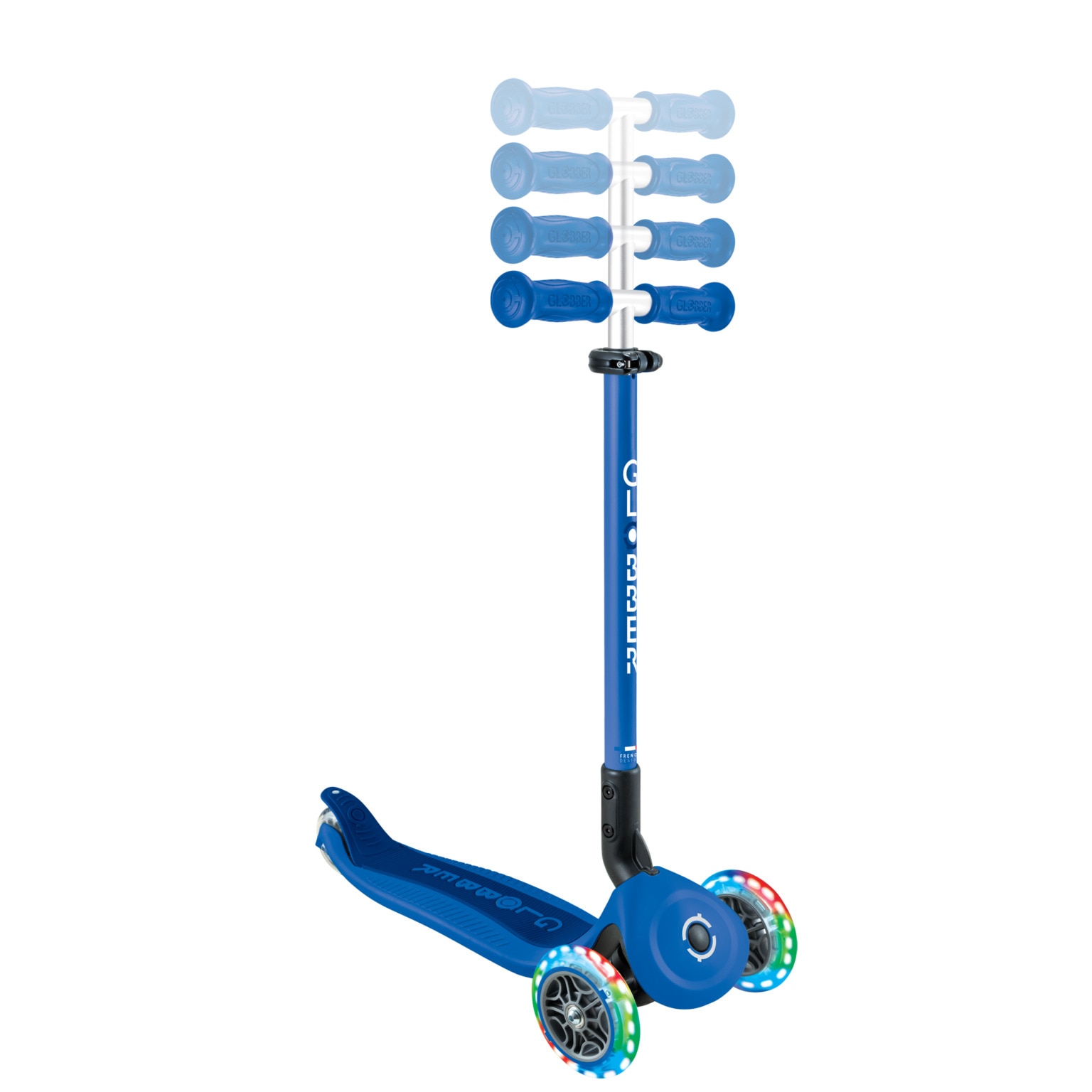 Patinete Go Up Active luces Azul Globber 9