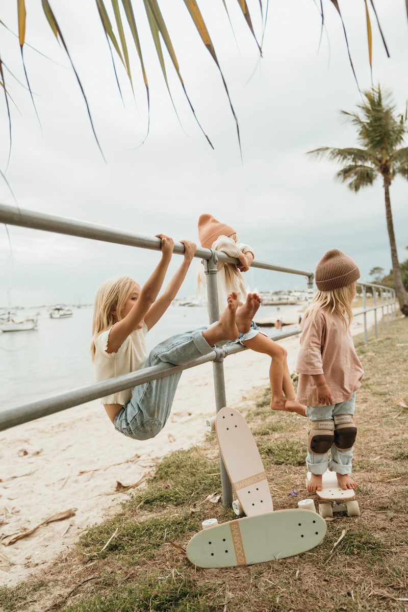 Monopatín Menta Banwood 4