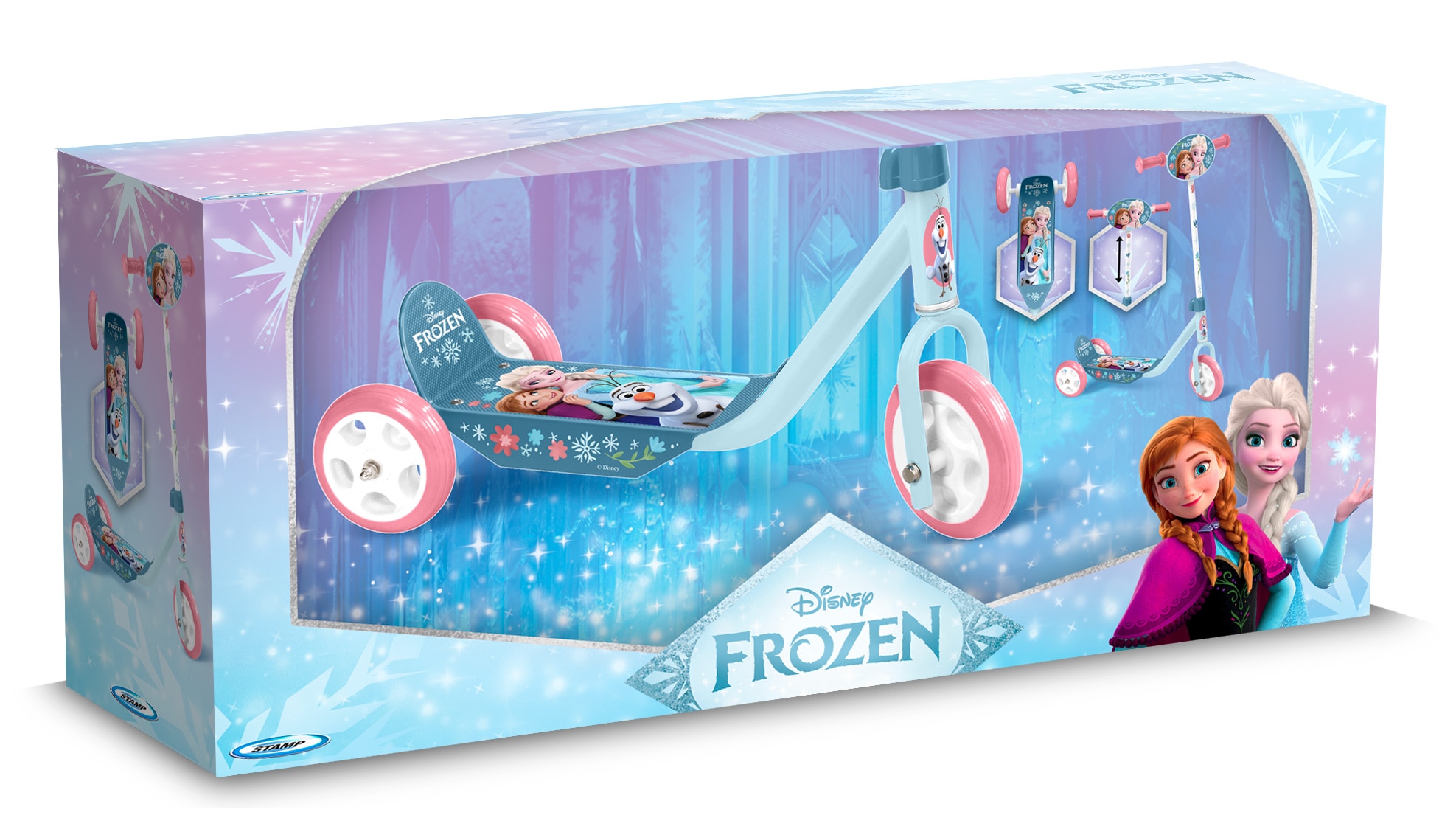 Patinete 3 ruedas Frozen Stamp 4