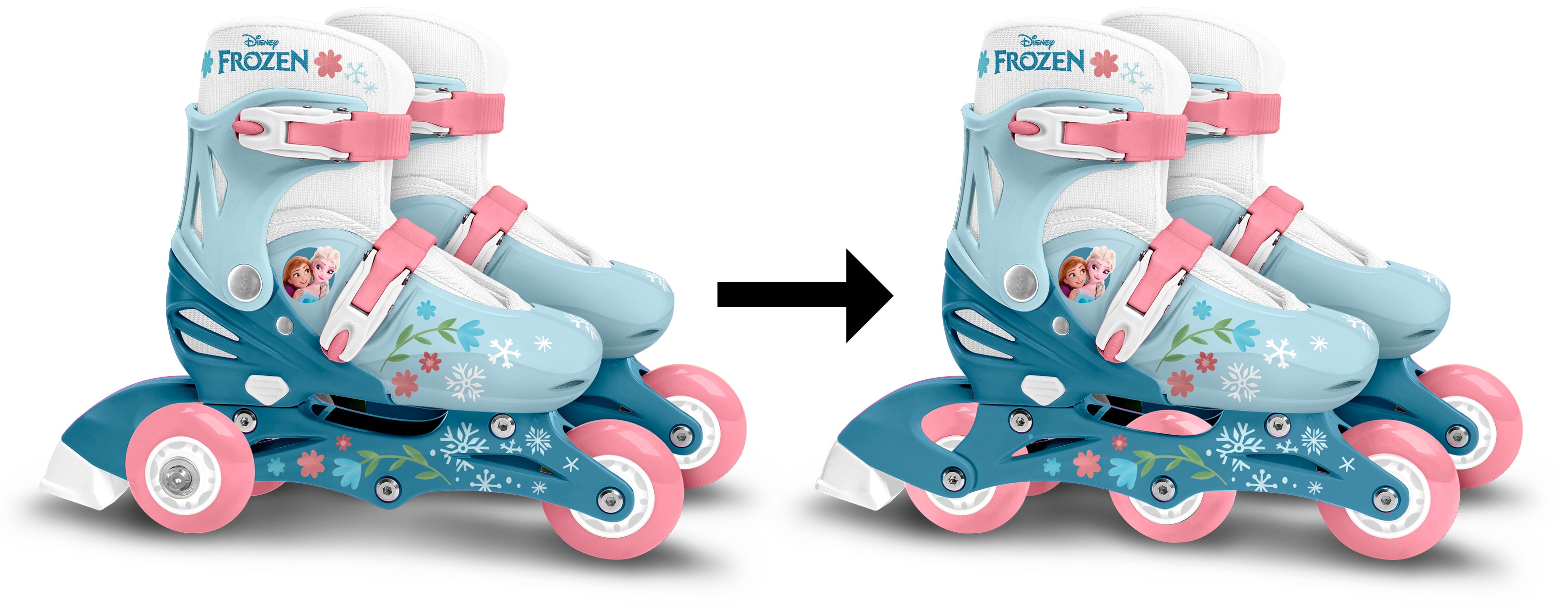 Patines 2 en 1 Frozen Stamp 2