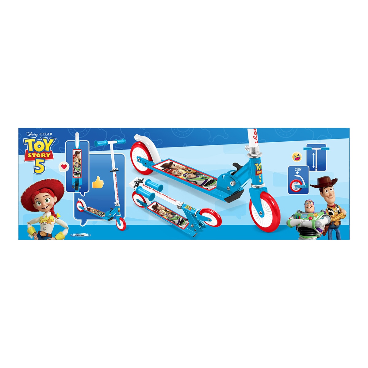 Patinete 2 Ruedas Toy Story 5 Stamp 3