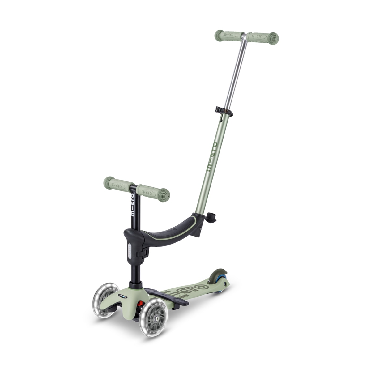 Imagen 0 de Patinete Mini2Grow Deluxe LED 2.0 Olive Sage Micro
