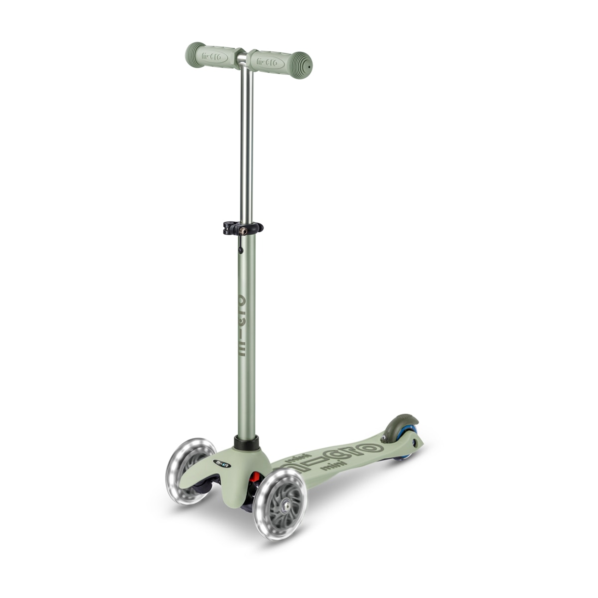 Patinete Mini2Grow Deluxe LED 2.0 Olive Sage Micro 3