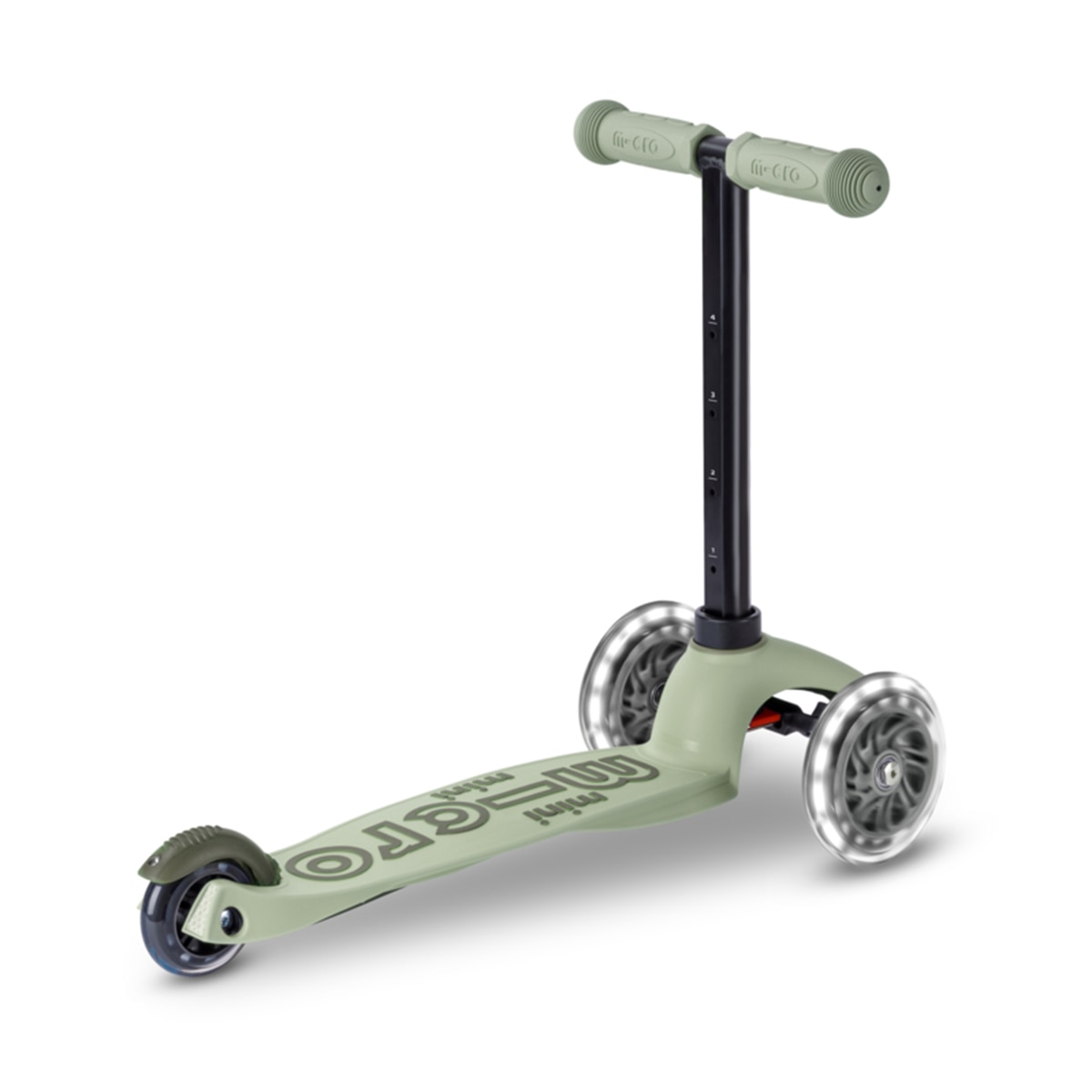 Patinete Mini2Grow Deluxe LED 2.0 Olive Sage Micro 5