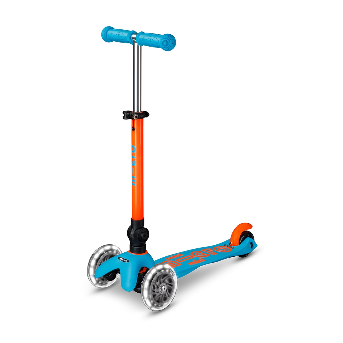 Imagen 0 de Patinete Mini Deluxe Foldable Neon LED Sunset Orange Micro