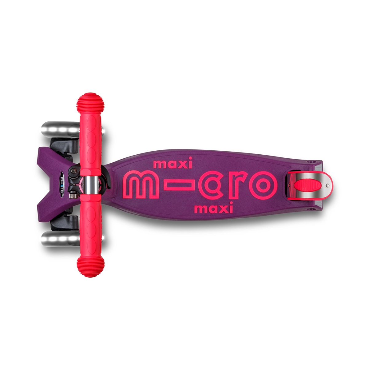 Patinete Maxi Deluxe Foldable Neon LED Ultra Pink Micro 2