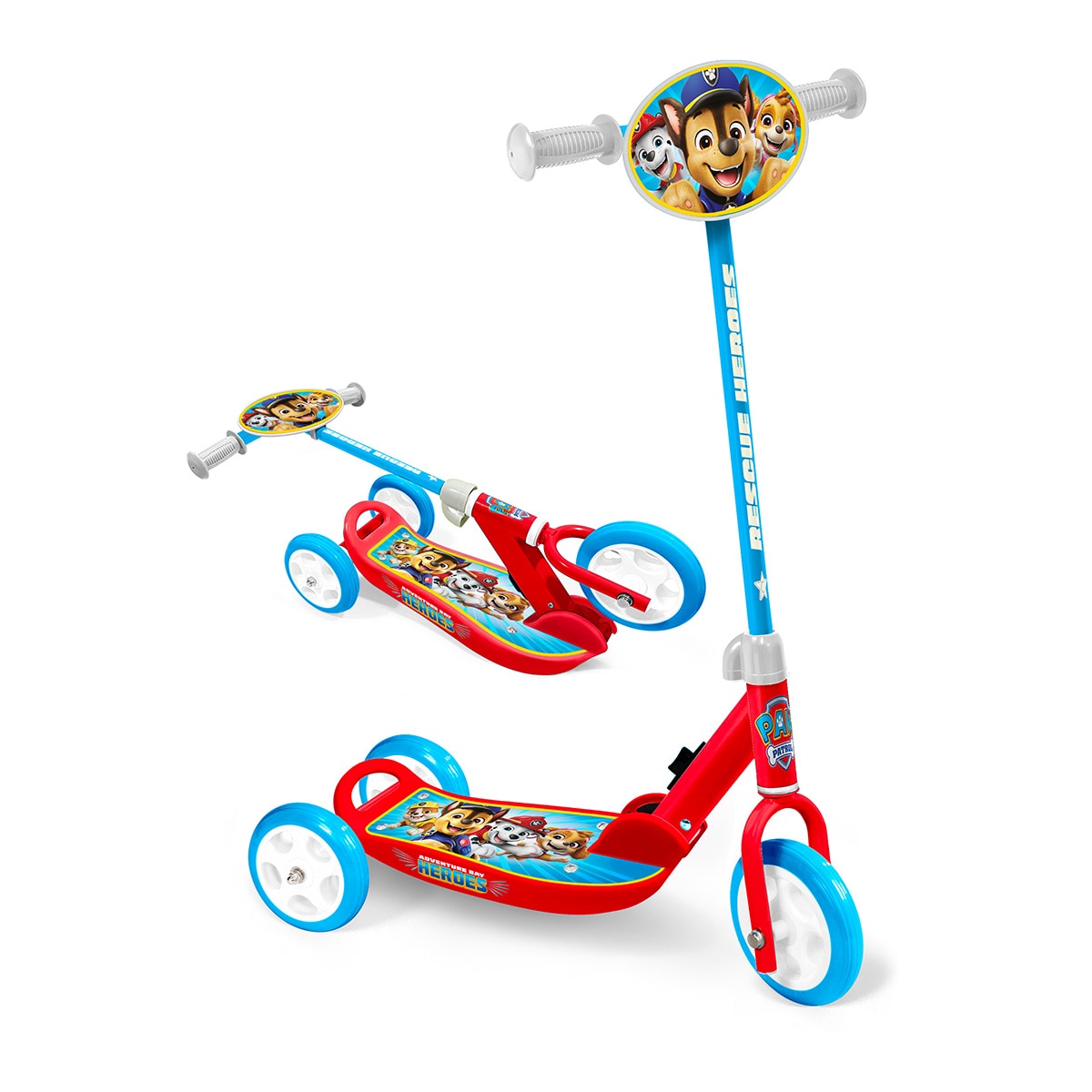 Imagen 0 de Patinete Paw Patrol 3 Ruedas Plegable Stamp