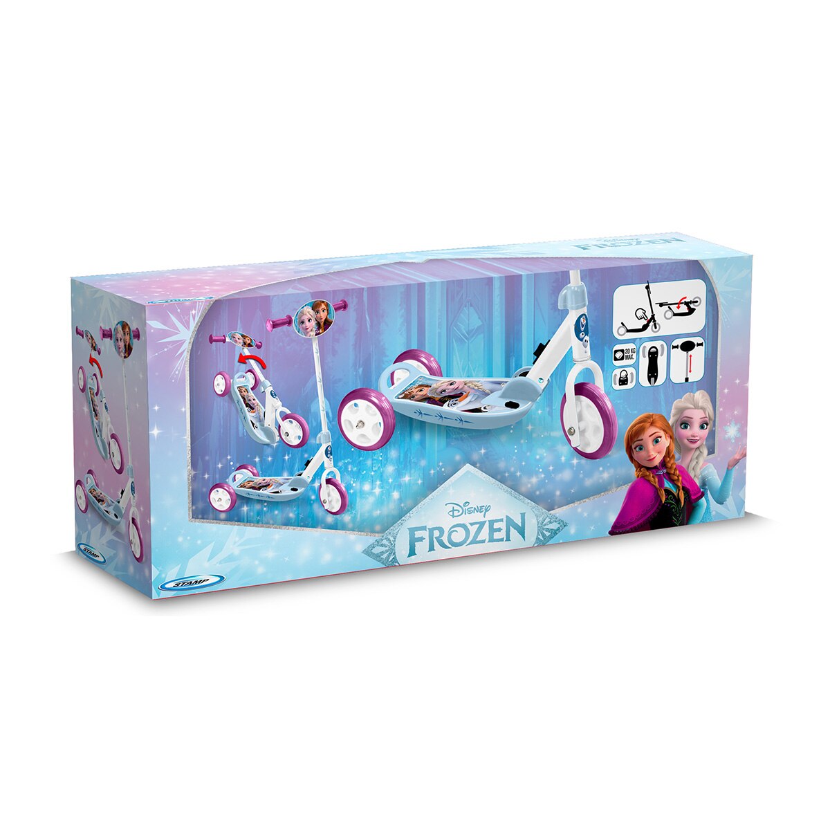 Patinete Frozen 3 Ruedas Plegable Stamp 5