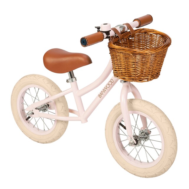 Bicicleta sin Pedales First Go Rosa Banwood