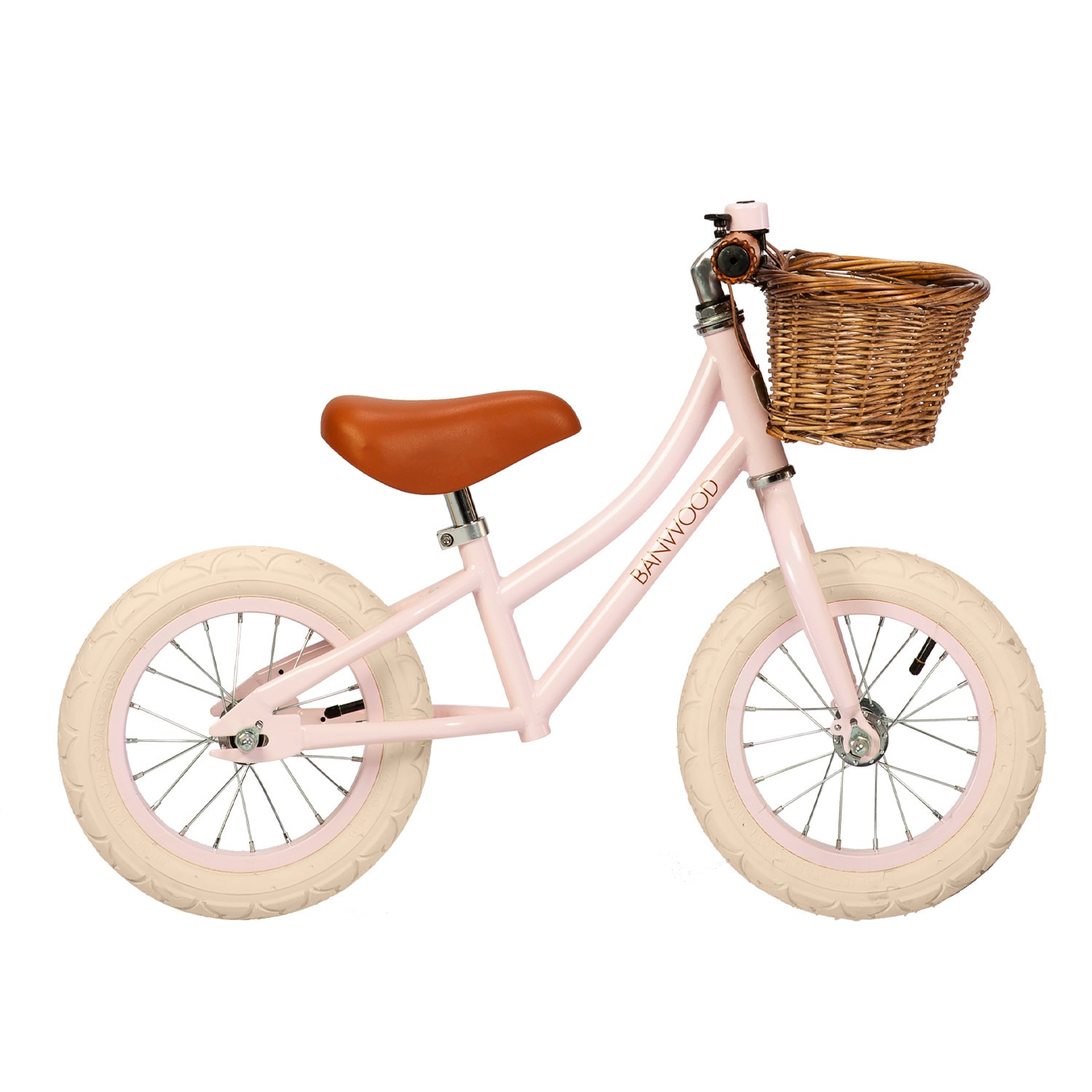 Bicicleta sin Pedales First Go Rosa Banwood 2