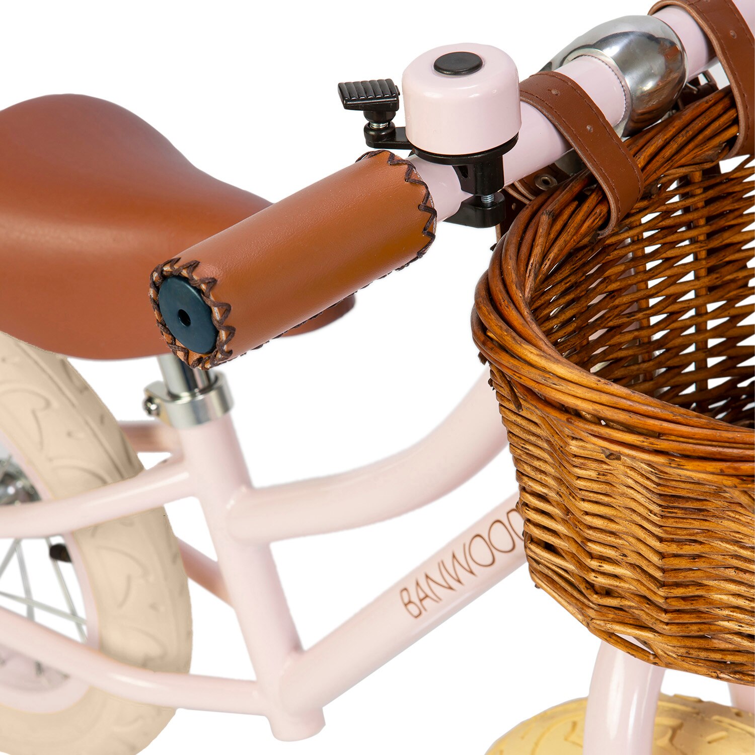 Bicicleta sin Pedales First Go Rosa Banwood 3