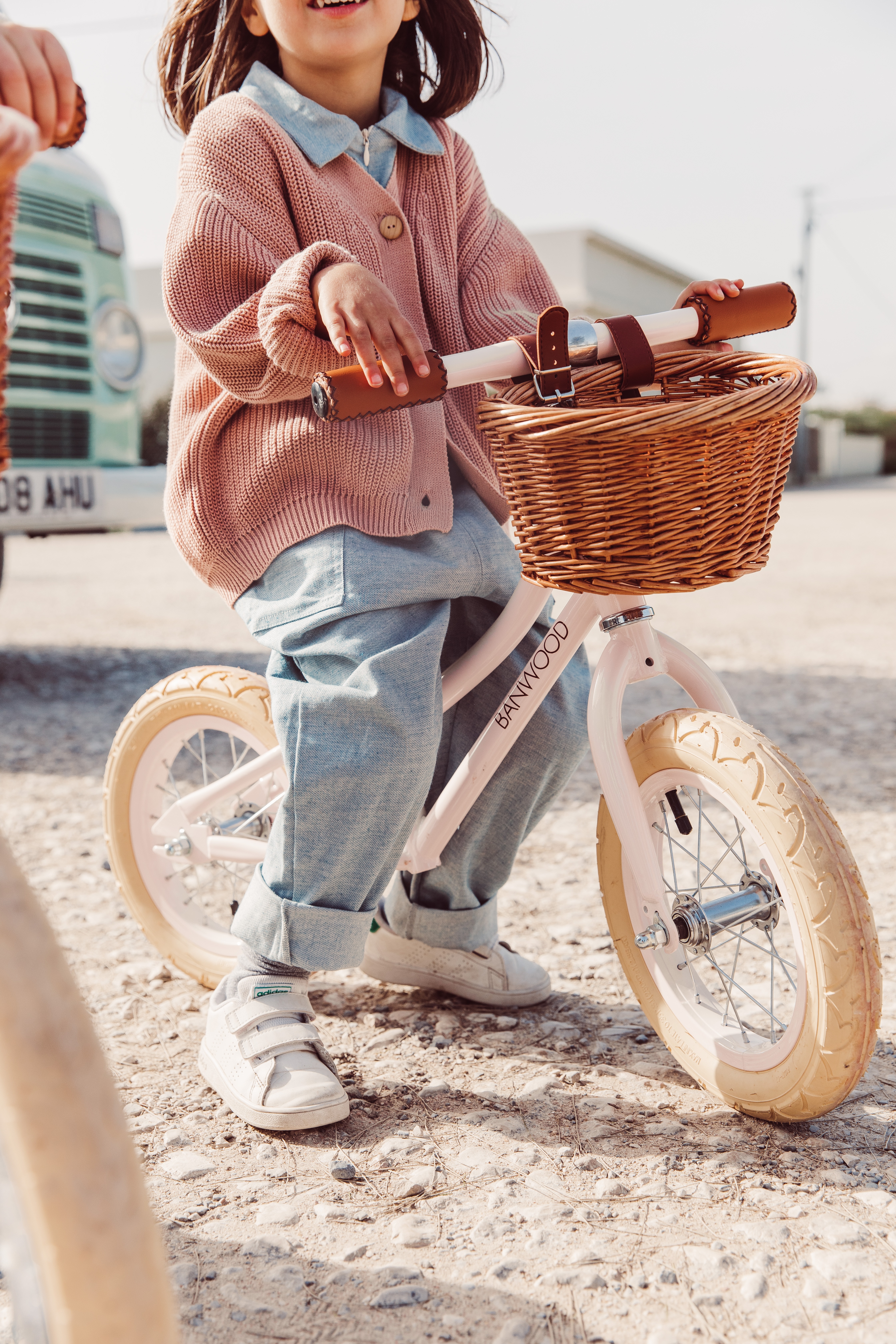 Bicicleta sin Pedales First Go Rosa Banwood 4