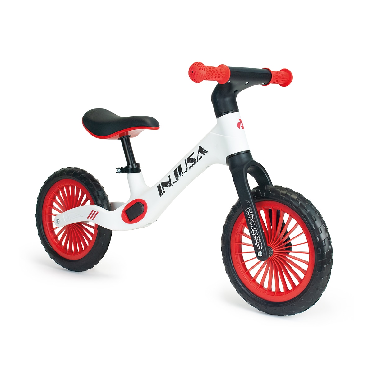 Imagen 0 de Bicicleta Infantil sin Pedales Blanca Balance Bike Kiddy Sport Injusa