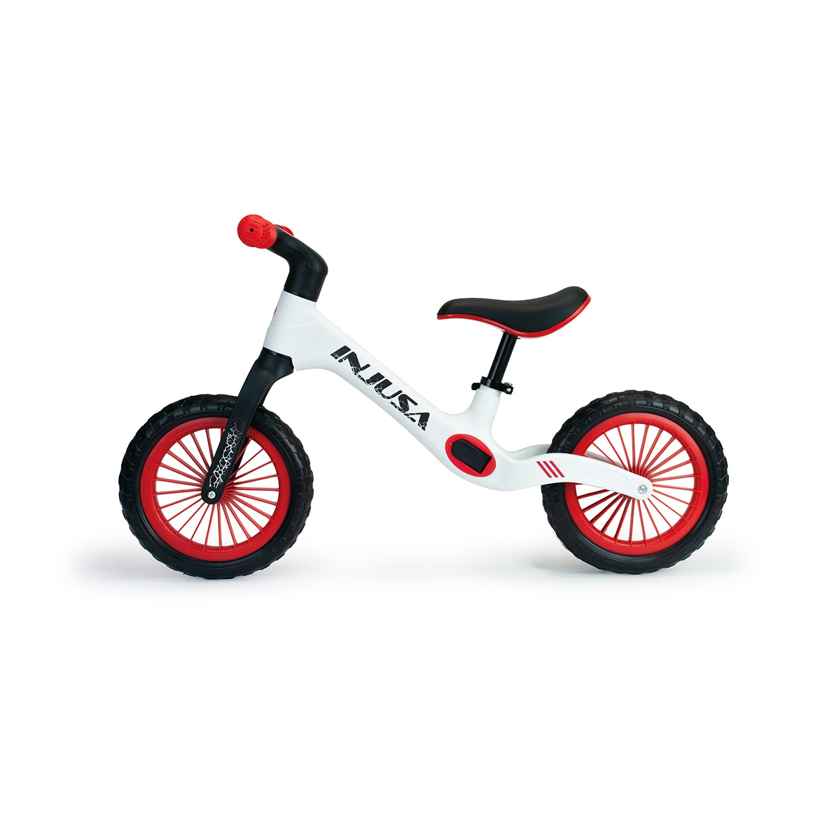 Bicicleta Infantil sin Pedales Blanca Balance Bike Kiddy Sport Injusa 4