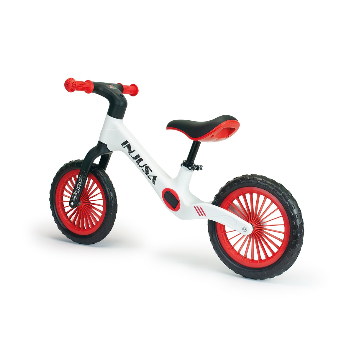 Bicicleta Infantil sin Pedales Blanca Balance Bike Kiddy Sport Injusa 7