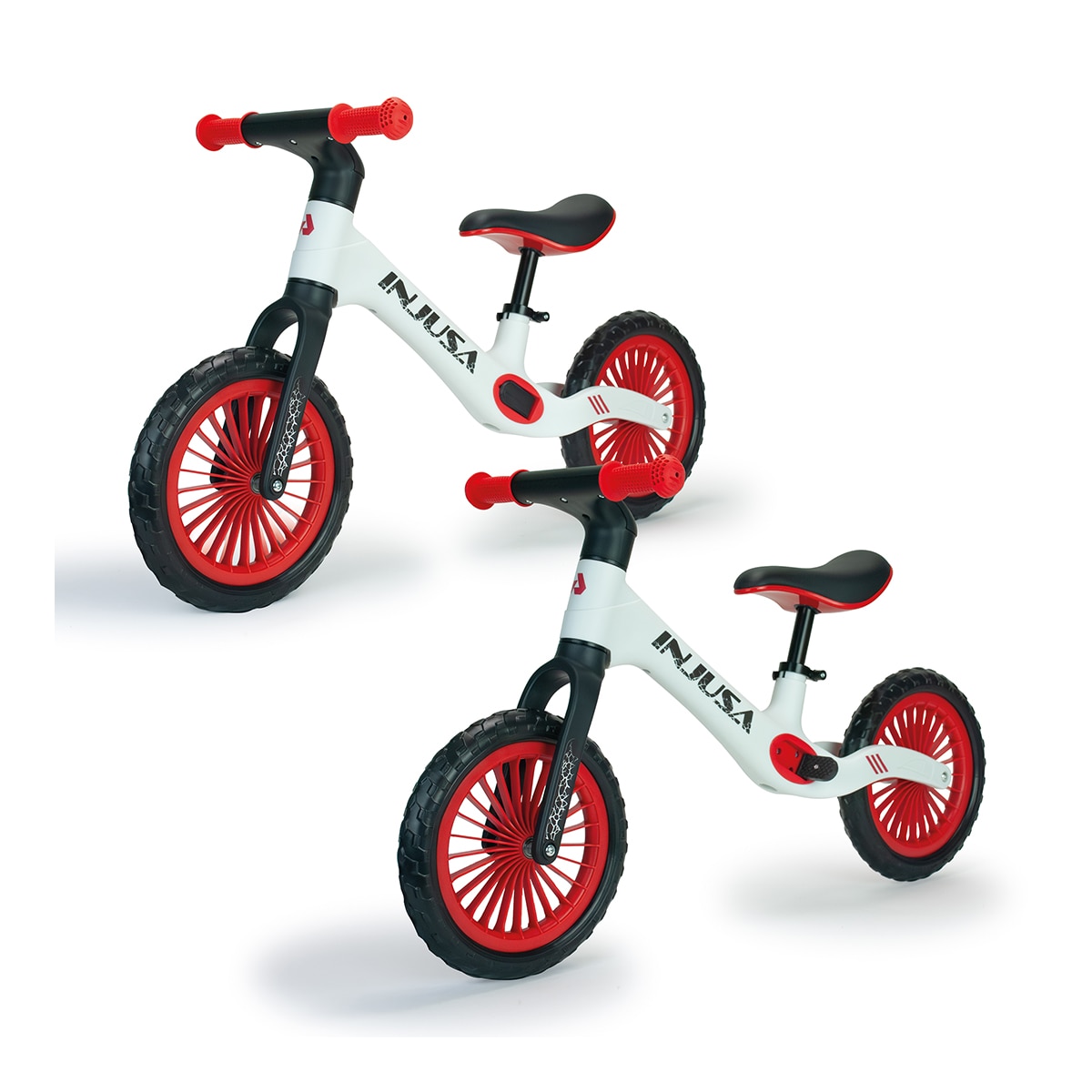 Bicicleta Infantil sin Pedales Blanca Balance Bike Kiddy Sport Injusa 9