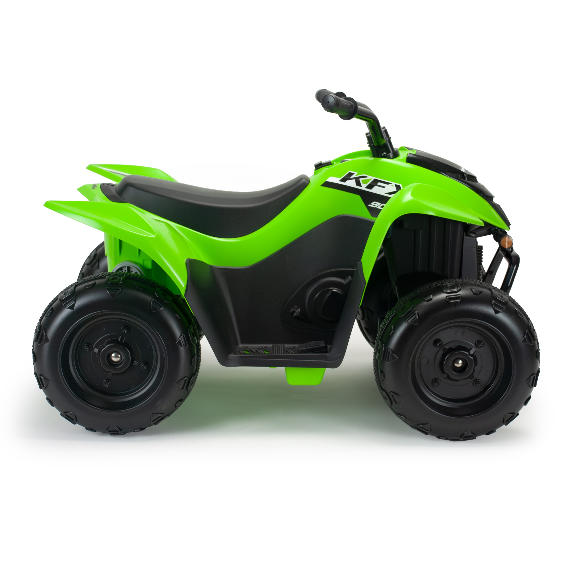 Vehículo batería Quad Kawasaki KFX 90 12V, Injusa Verde / Negro-3