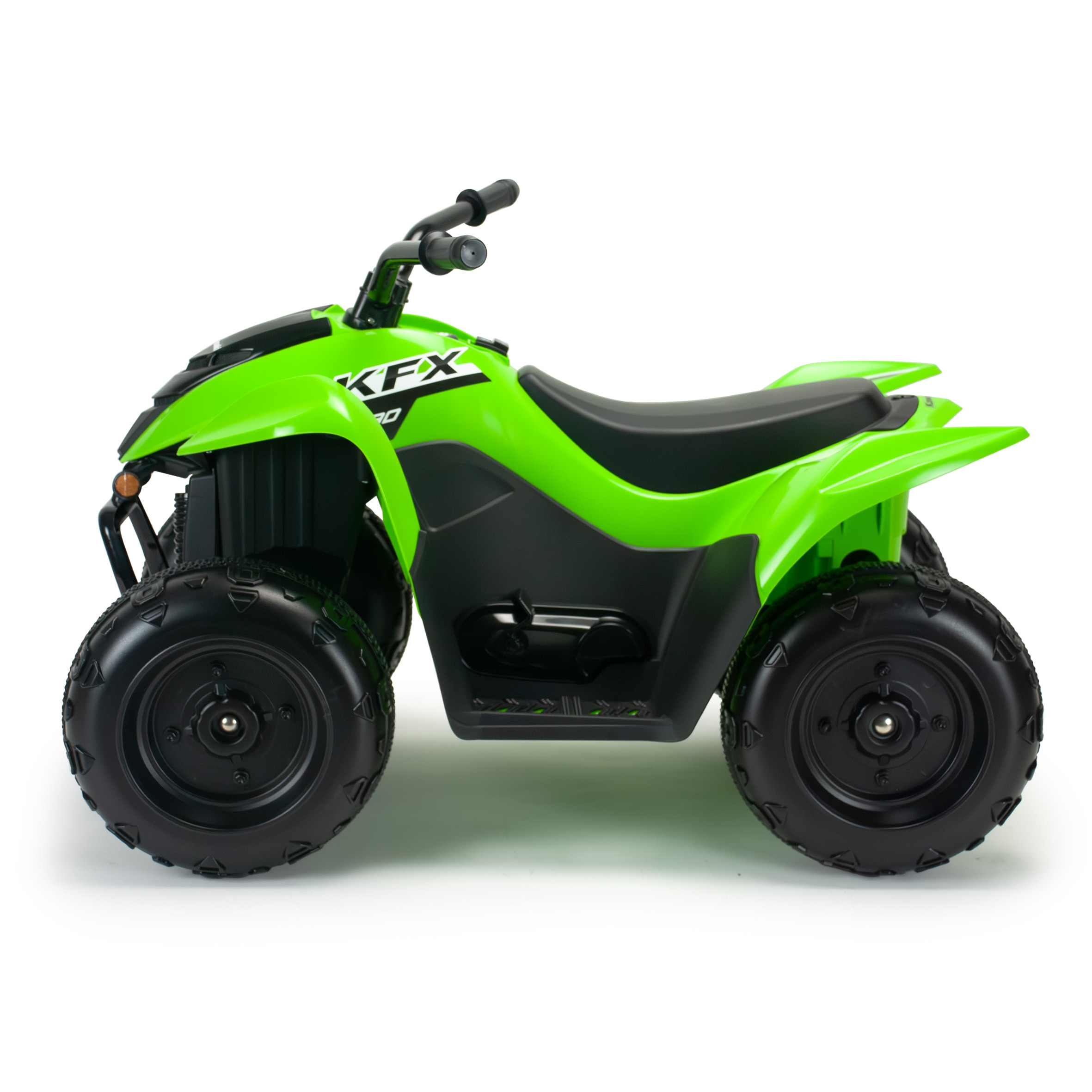 Vehículo batería Quad Kawasaki KFX 90 12V, Injusa Verde / Negro-4