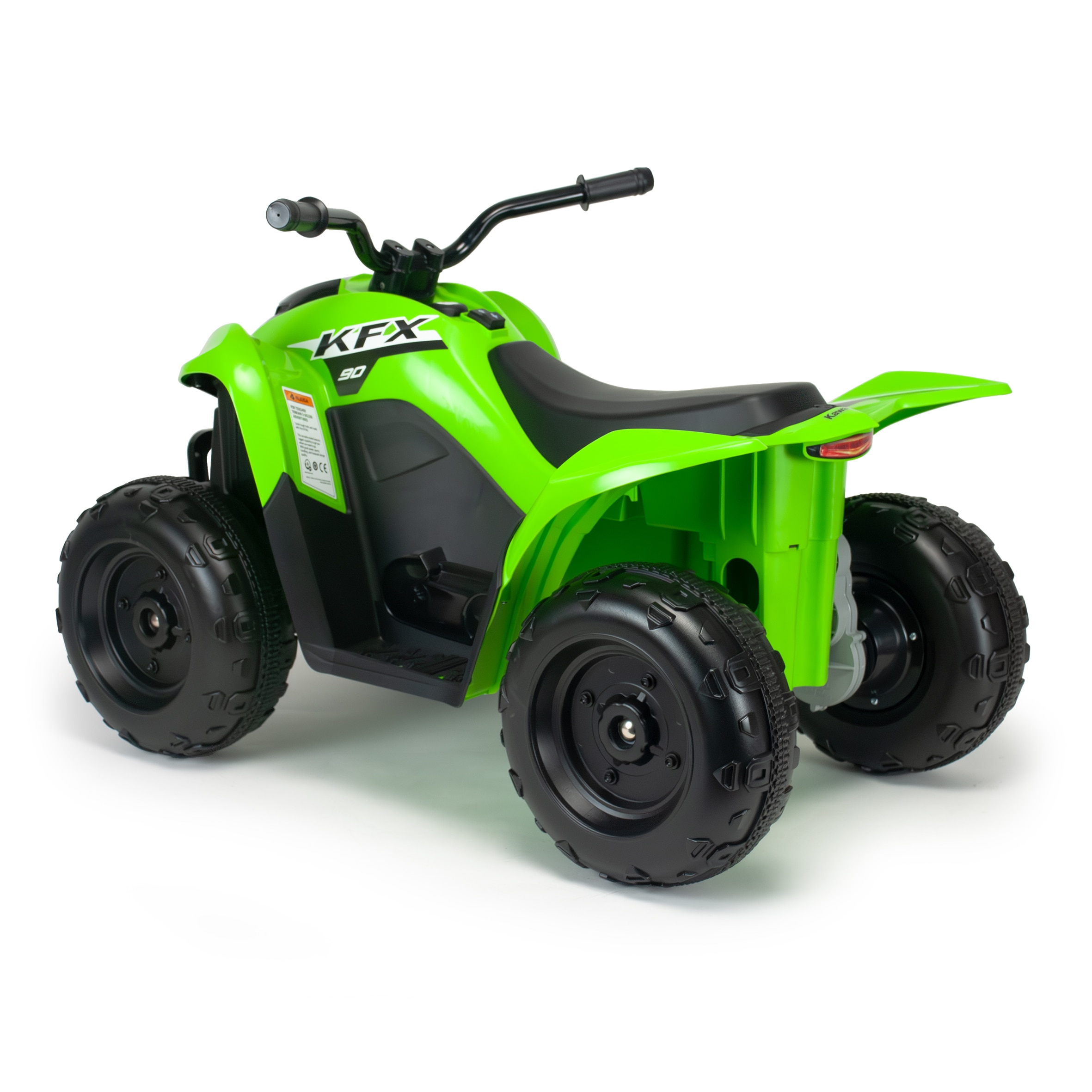 Vehículo batería Quad Kawasaki KFX 90 12V, Injusa Verde / Negro-6