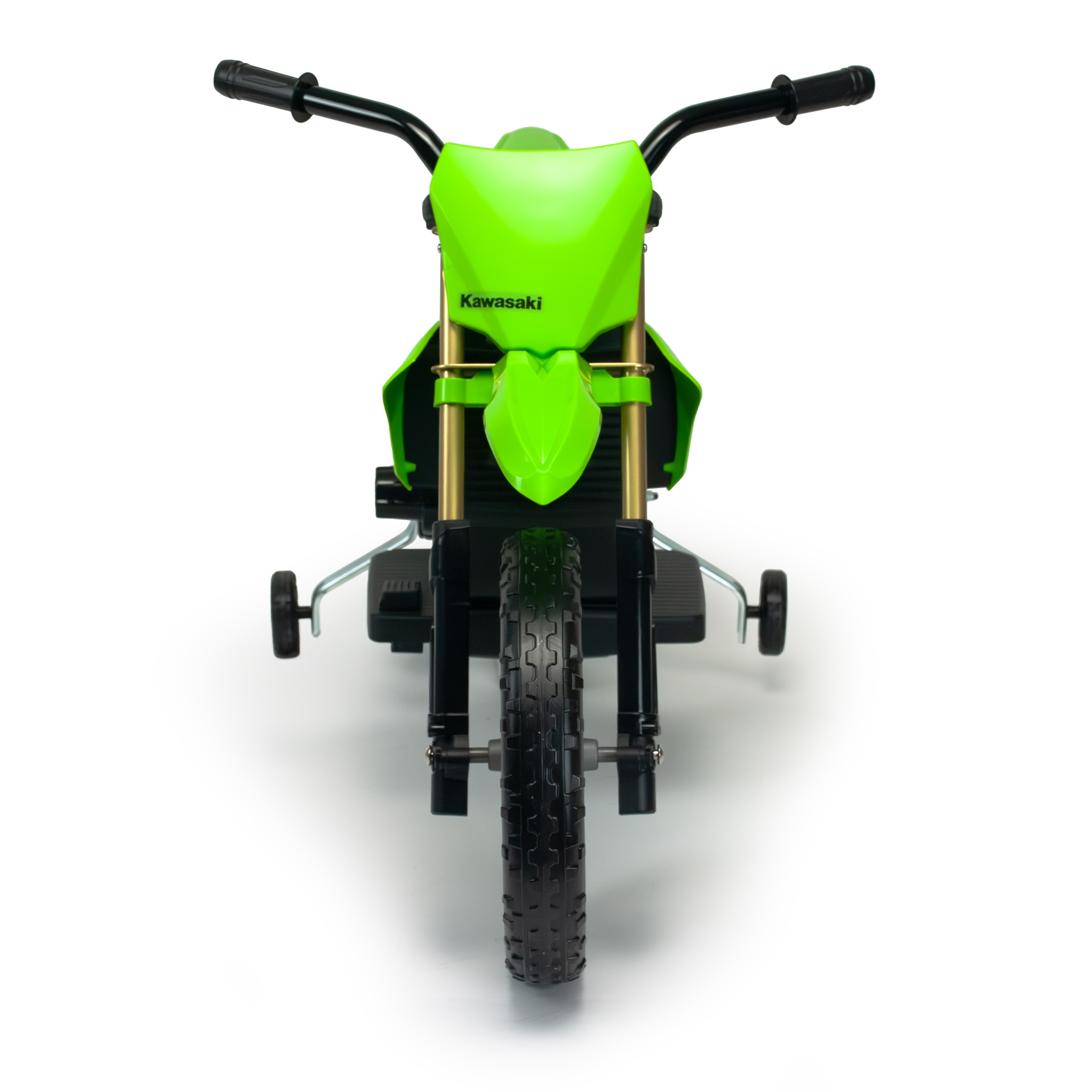 Vehículo batería Moto Cross Kawasaki KX 85 II 12V, Injusa Verde / Negro-7