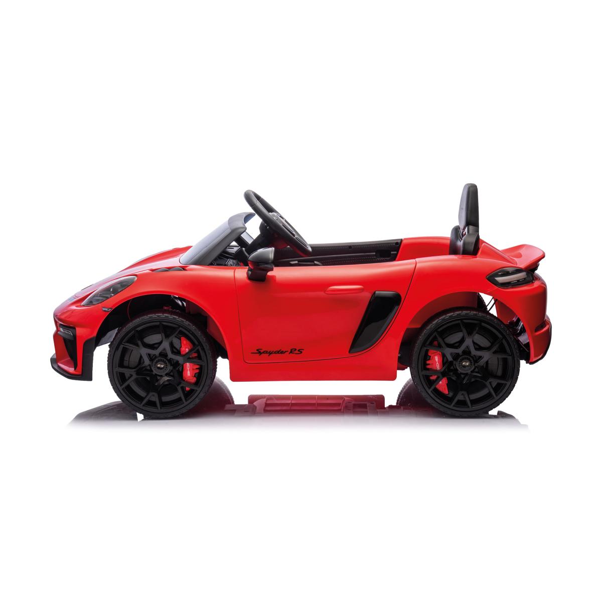 Coche Eléctrico radiocontrol infantil Porsche Spyder 12V Litio Injusa 2
