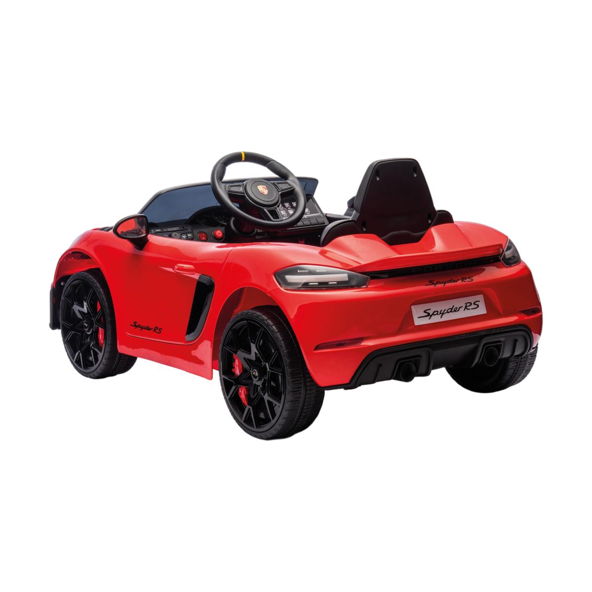 Coche Eléctrico radiocontrol infantil Porsche Spyder 12V Litio Injusa 5