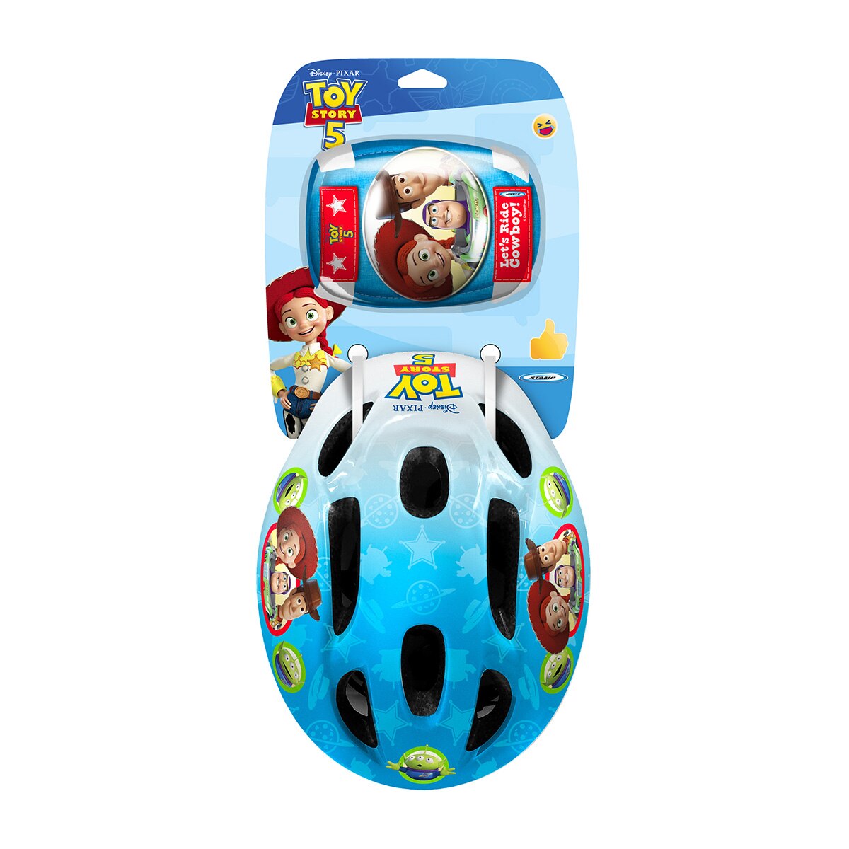 Casco Con Coderas Y Rodillleras Toy Story 5 Stamp 2