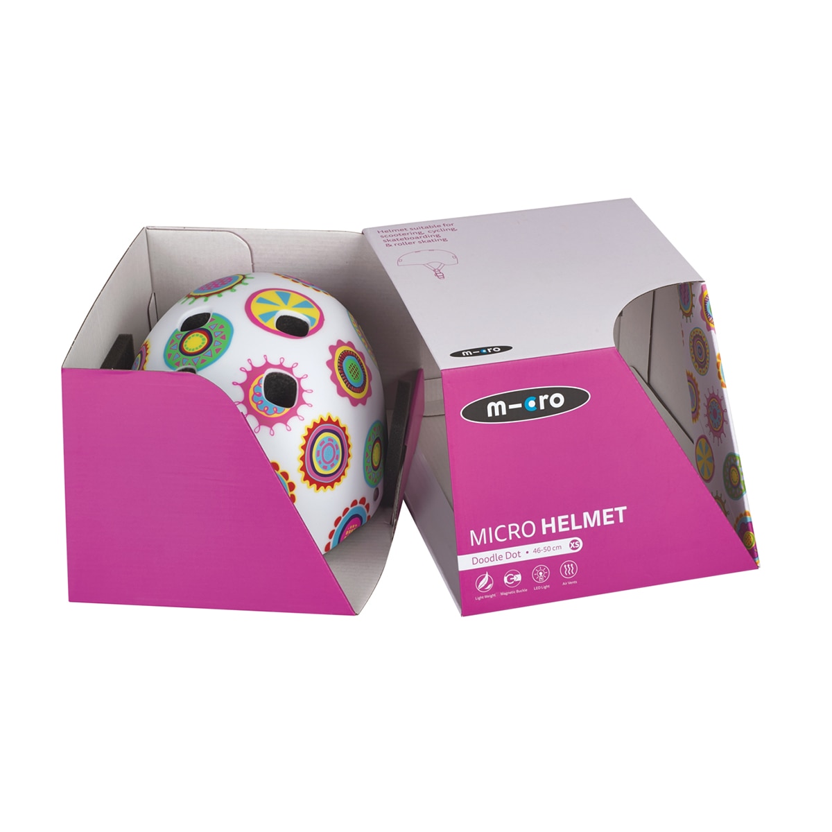 Casco PC Helmet Doodle Dot S Micro 3