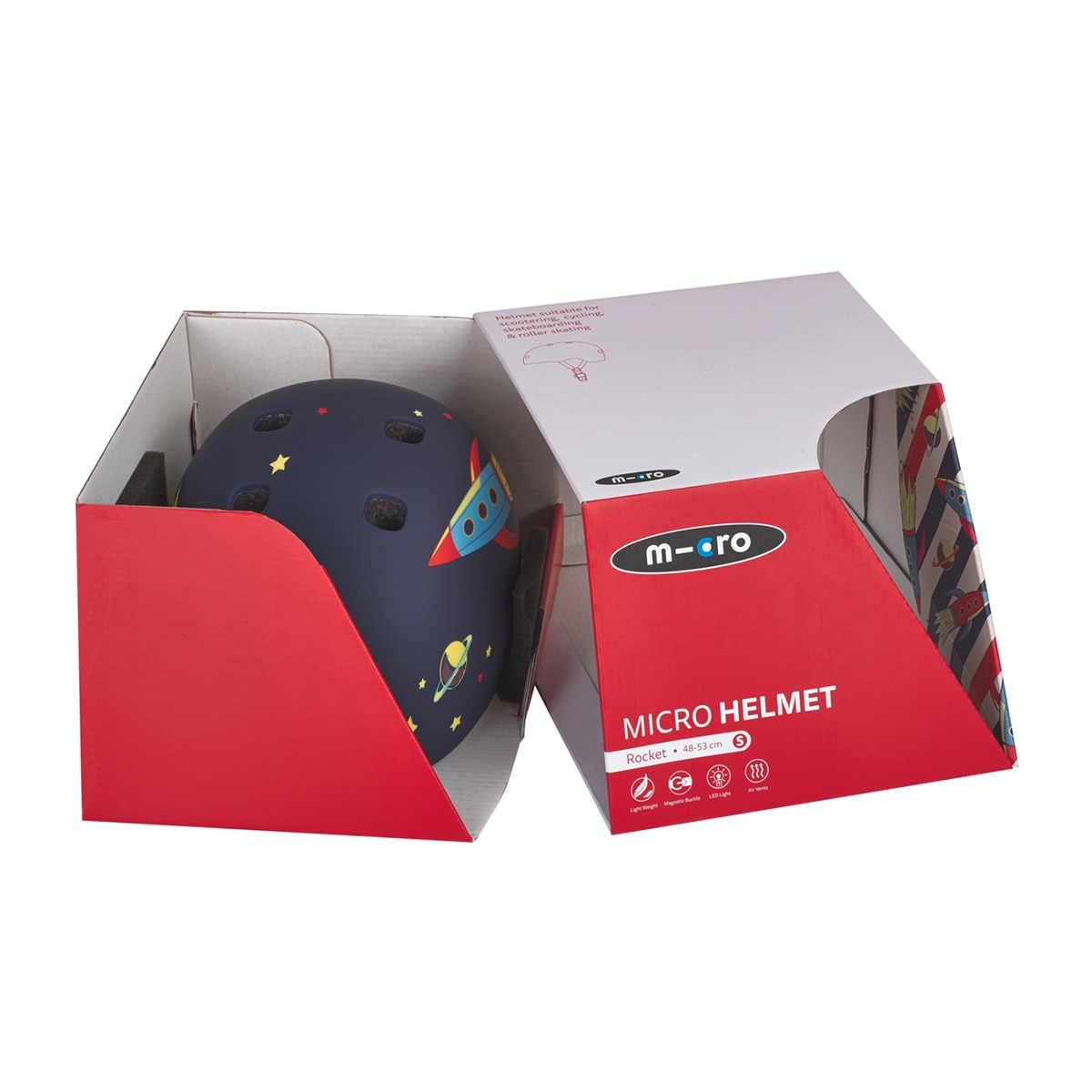 Imagen 3 de Casco PC Helmet Rocket S Micro