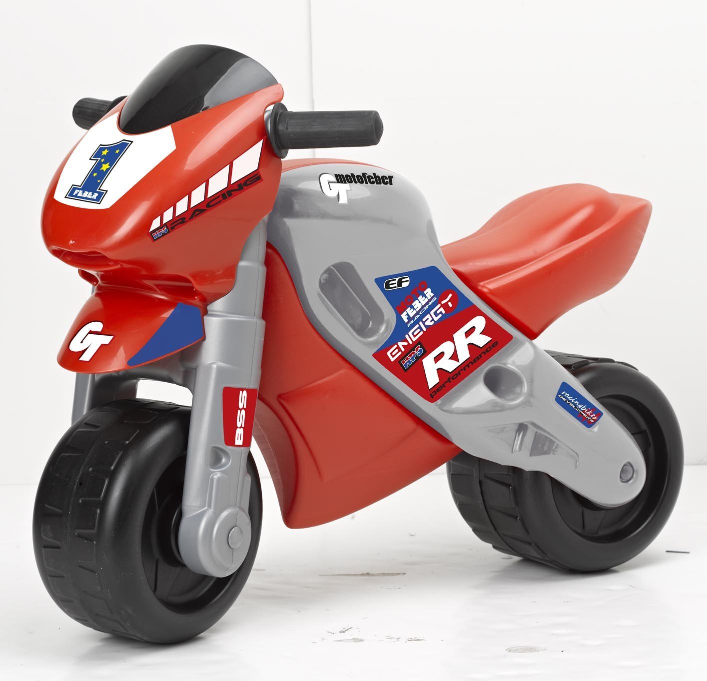 Correpasillos racing con casco Feber 4