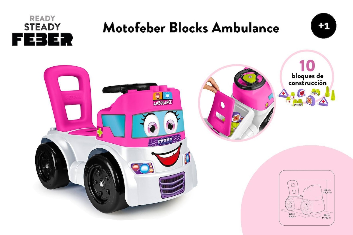 Moto Ambulância Blocks Feber 2