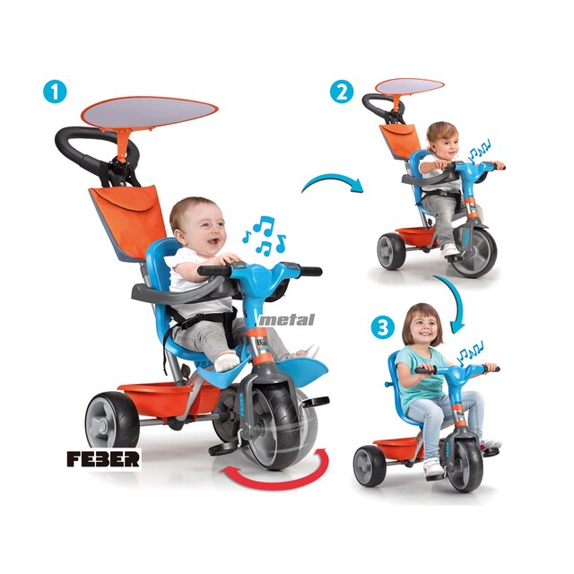 Triciclo Evolutivo Hipercor Triciclo Evolutivo Baby Plus Music Feber